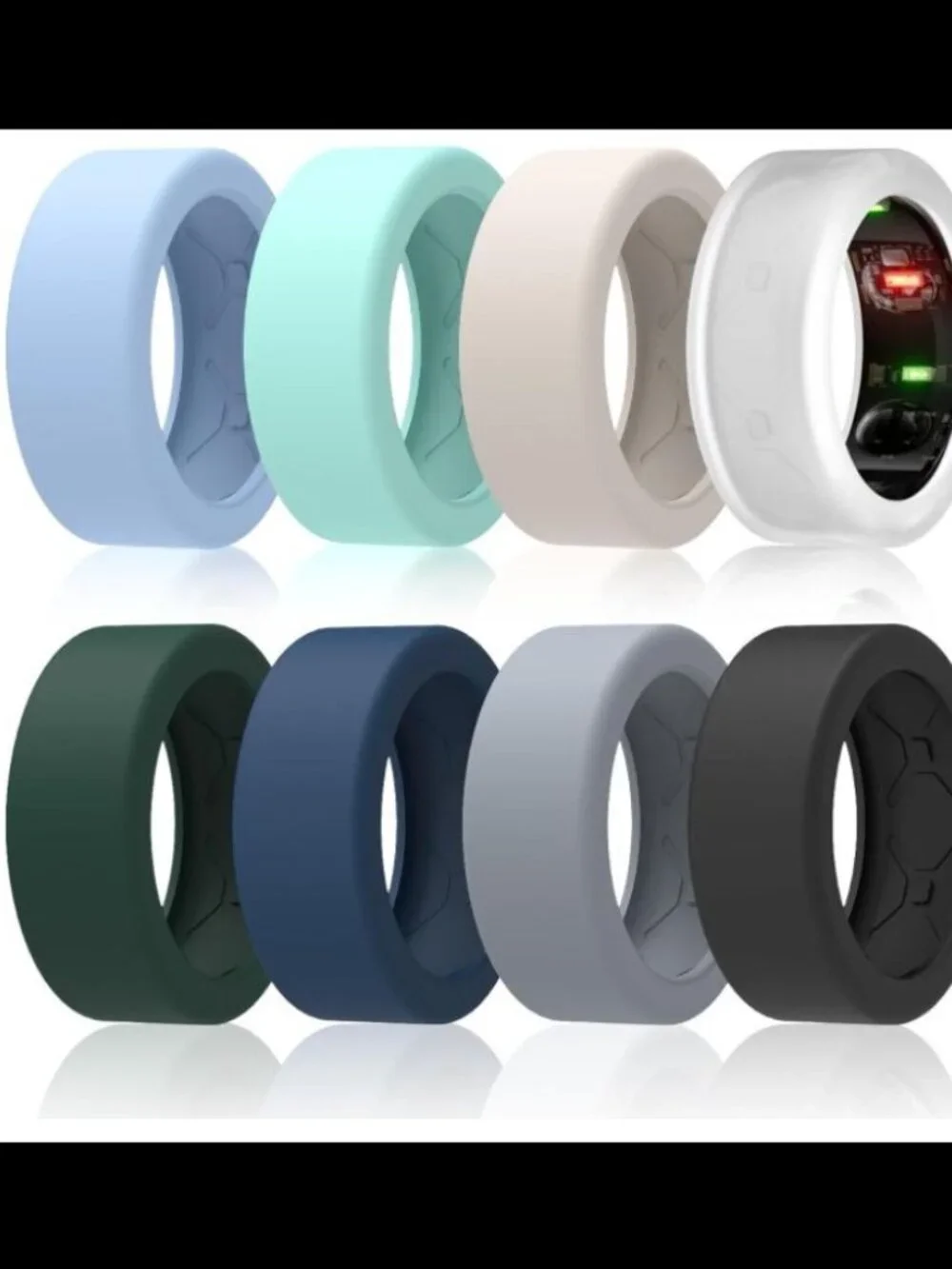 Oura Ring Gen 4 SIZE 7 - BRAND NEW + 8 pack Smart Ring Cover - BRAND NEW
